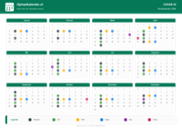 PDF kalender voorbeeld